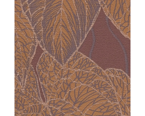 Nahaufnahme eines Teppichs mit Blattmuster