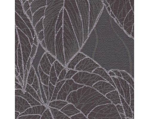 Gros plan d''un papier peint foncé avec motif floral