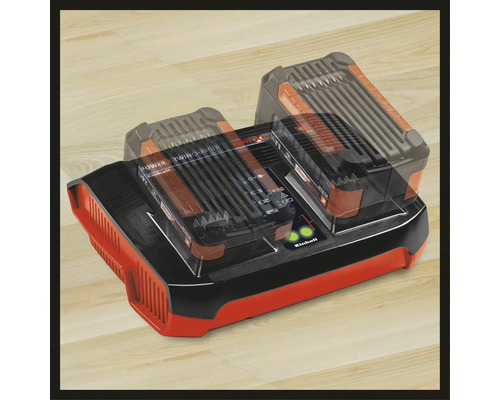 Einhell Power X-Twincharger mit zwei Akkus