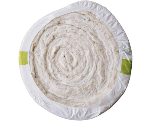Rolle Dämmwolle in Kunststoffverpackung