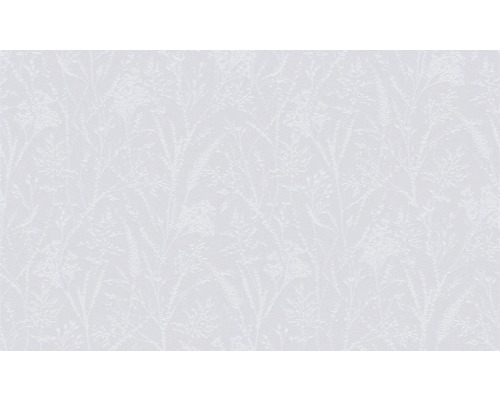 Weiße Tapete mit Pflanzenmuster