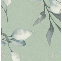Vliestapete 39768-7 Pure Elegance Eukalyptus-Blätter mintgrün