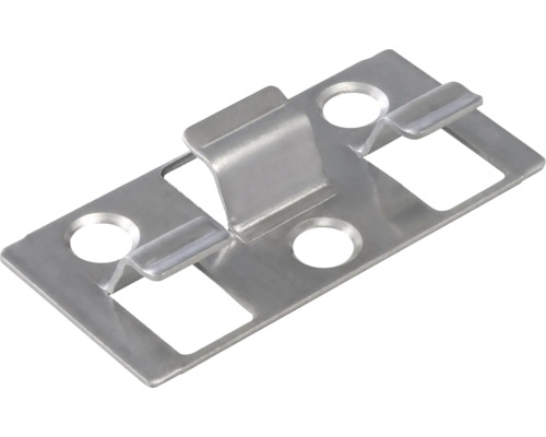 Metallhalterung mit Befestigungslöchern