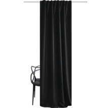 Akustikvorhang Thermovorhang mit Kombiband Acustico schwarz 135x245 cm