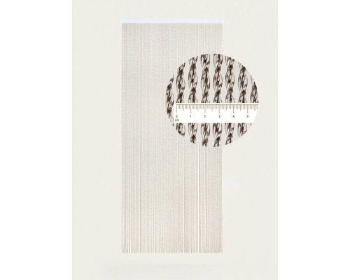 Lamelles décoratives en plastique, avec échelle de mesure pour indiquer la taille