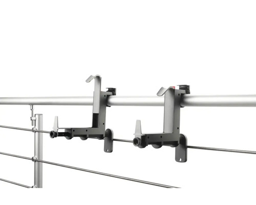 Geländerhalterungen zur Befestigung an Geländern