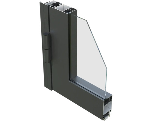 Fensterprofil mit Glas