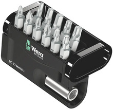 Wera Bit-Check avec différents embouts de tournevis et porte-outils