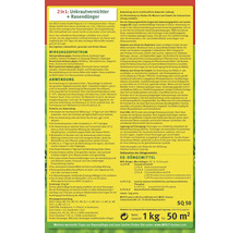 Informations sur le produit Wolf Garten 2 en 1 désherbant sélectif gazon et engrais