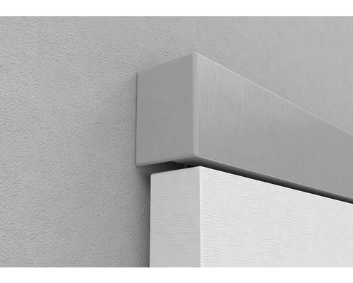 Detailansicht einer Tür mit Zarge