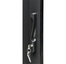 Türgriff mit Schlüssel im Schloss