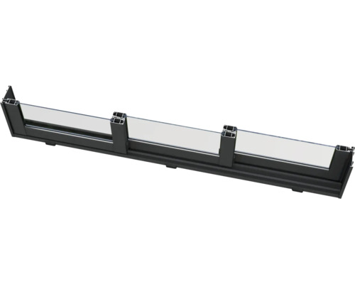 Profilansicht eines Fensterrahmens