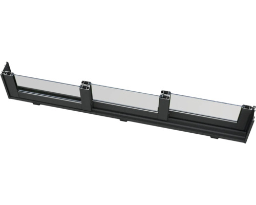 Garde-corps de balcon en verre et aluminium