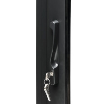 Garniture de porte avec clé