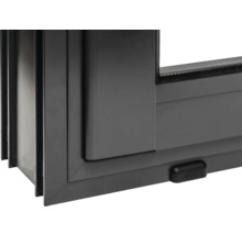 Vue détaillée d''un châssis de fenêtre