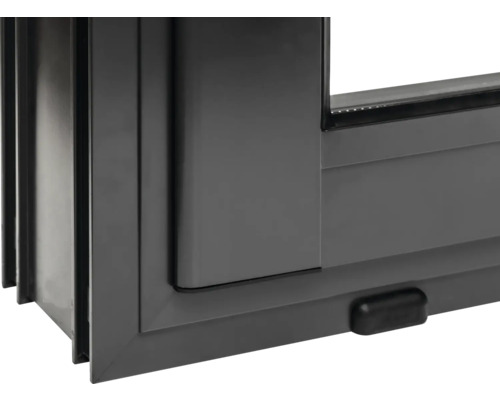 Vue détaillée d''un châssis de fenêtre