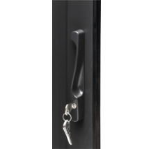 Türgriff mit Schlüssel im Schloss