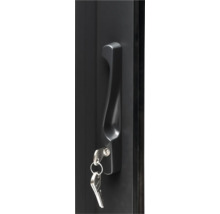 Türgriff mit Schlüssel im Schloss