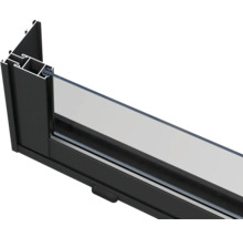 Fensterprofil mit Glas