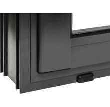 Vue détaillée d''une fenêtre avec cadre