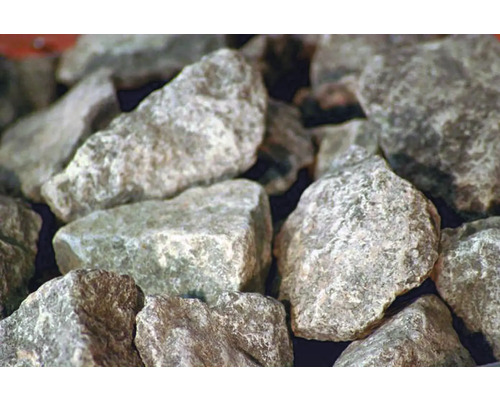 Gros plan de pierres grises pour le jardin