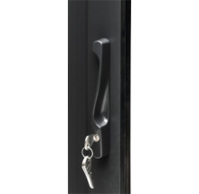 Poignée de porte d''armoire avec clé