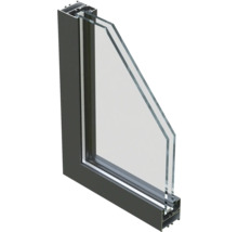 Profilé de fenêtre avec double vitrage