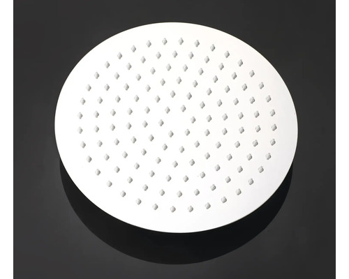 Runder Duschkopf aus Metall