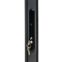 Garniture de porte avec clé