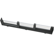 Detailansicht eines Fensterprofils mit Glas