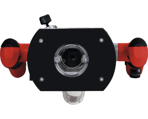 Défonceuse vue de dessous