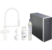 Blanco Sodaarmatur mit Filter, Kohlensäureflasche und Kühlgerät