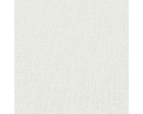 Detailansicht einer hellen Vliestapete mit feiner Textilstruktur