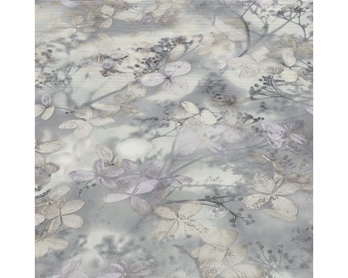 Tapete mit floralem Muster und Hortensienblüten