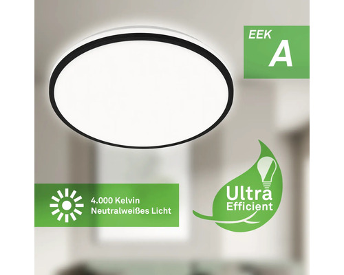 Runde Deckenleuchte mit Energieeffizienzklasse A
