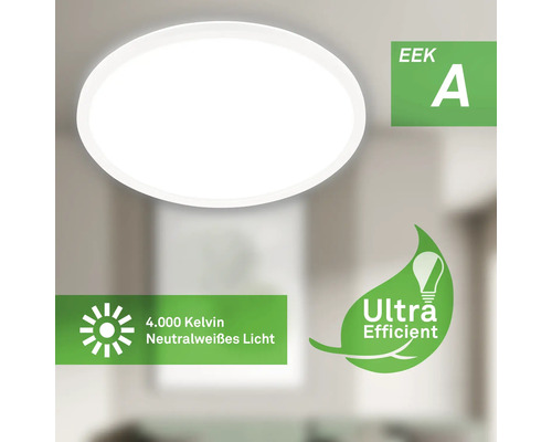 Deckenleuchte mit 4000 Kelvin neutralweißem Licht