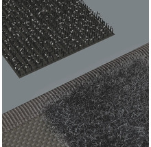 Nahaufnahme eines Klettverschlusses mit Haken- und Flauschseite