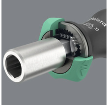 Detailaufnahme eines Wera Schraubendrehers mit Bitaufnahme