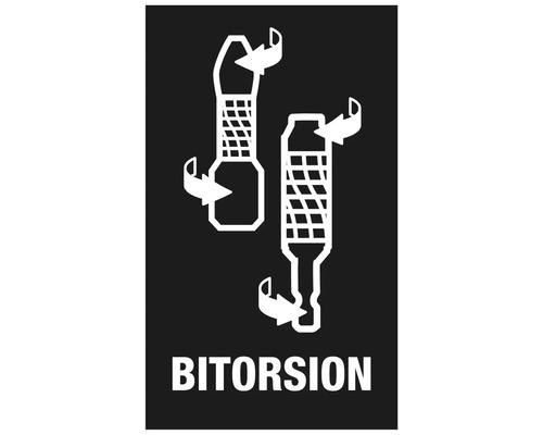 Bitorsion Symbol für Schrauberbits