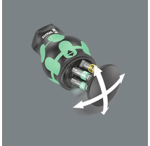 Boîtier de rangement de bits Wera avec plusieurs embouts et mécanisme rotatif