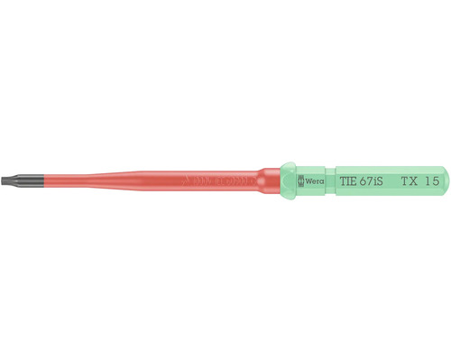 Tournevis Wera avec profil Torx TX 15