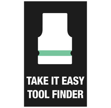 Symbole Take it easy Tool Finder