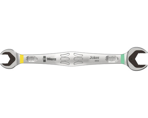 Clé à fourche double Wera Joker 6002, 10 millimètres à 13 millimètres