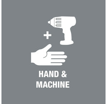 Symbole: Main et machine