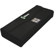 Sac à outils noir Wera avec le logo de l''entreprise