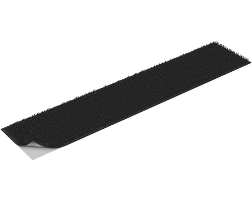 Bande Velcro autocollante noire