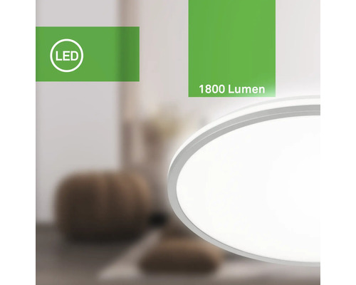 LED Deckenleuchte mit 1800 Lumen Lichtstärke