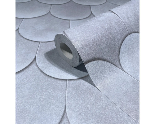 Rouleau de papier peint avec motif d''écailles