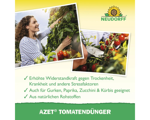 Tomatendnger Azet Neudorff organischer Dnger 1,75 kg - HORNBACH Luxemburg