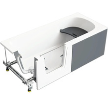 Begehbare Badewanne mit Sitz und Tür